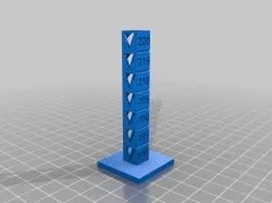 Temp Calibration Tower 190-220 / 210-230 / 230-260