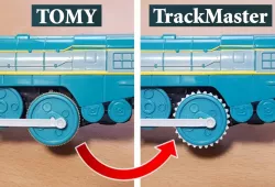 TOMY to TrackMaster Tire Conversion