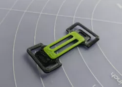 Toothpick frame simple battery mount