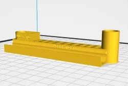 USB Holder with USB CAPS STORAGE & STYLUS/PEN Holder