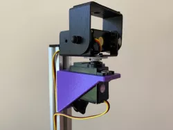 V-Slot extrusion servo mount
