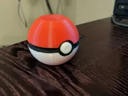 Vase-Mode Pokeball (Opens like a plastic Easter egg)