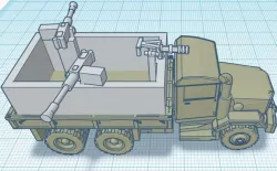 Vietnam Guntruck 5 1.100 scale