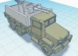 Vietnam Guntruck 7 1.100 scale