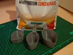 Volumetric WPC Scoops