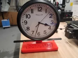 Wall Clock Stand with Feeler Gauge Holder