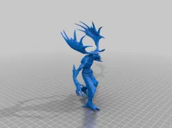 wendigo nature giant - first try at dynamic posing