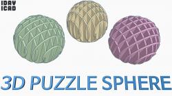 [1DAY_1CAD] 3D PUZZLE SPHERE