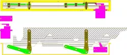 250mm spoiler RC glider  - Störklappe 250mm