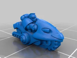6mm Cosmo Knight, Attack Bikers
