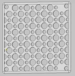 80mm Fan grill