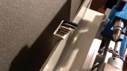 Allen wrench holder for minilathe