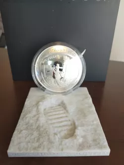 Apollo 11 50th Anniversary 5 OZ Coin Display