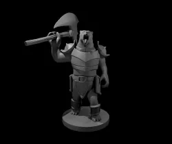 Armored Werebear
