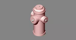 BricsCAD Red Fire Hydrant