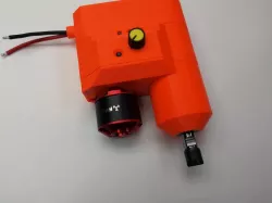 CNC 3018 upgrade with BLDC motor spindle with ER8 spring collet chuck