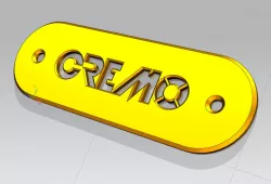 Coperchio "CREMO" per copri batteria del basso elettrico IBANEZ SR900