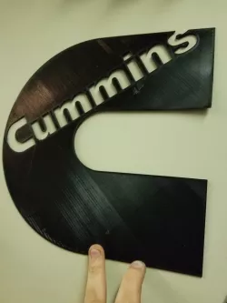 Cummins Logo Wall Art