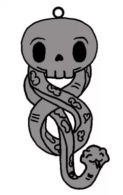 Dark mark Cute pendant