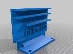Dillon RL 550 Hex Wrench Holder Logo repaired
