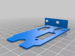 Double-Width Low-Profile GPU Bracket