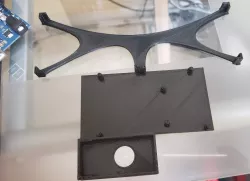 Elegoo (Arduino) Mega 2560 Stand with Breadboard and 9 Volt Battery Holder