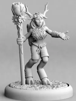 Fae Tiefling Druid