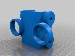Flybar Nerf Scooter Replacement Dual Flywheel Cage 43mm