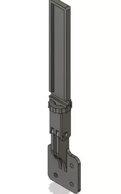 (fold-able) light bar for ender 3 extrusion