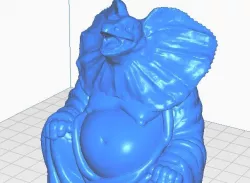 Frilled Lizard Buddha (Animal Collection)