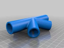 Garden tent connector