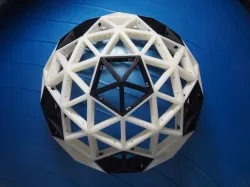 Geodesic dome 3V Assembly type