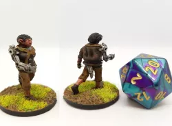 Gnome Rogue Assassin for 28mm tabletop roleplaying