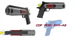 Gov.Mod. 2411-A3 CDF Officer's Sidearm