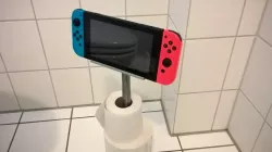 Ikea Toilet Paper Nintendo Switch and Smartphone Holder