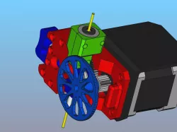 IT-Extruder, Bowden Drive valid for Flexible filament
