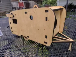 Laser Cut Camper Bird House 