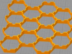 Lawn grid for robotic mower grip improvement