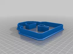 lock cookie cutter