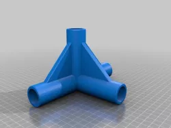 lower bracket for conduit based clothes rack