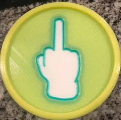 Middle Finger Coaster