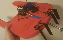 modified Surface mounting 540 RC motor mount (no-longer fits lego technic)