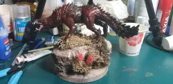 Monster Hunter World-Odogaron posed