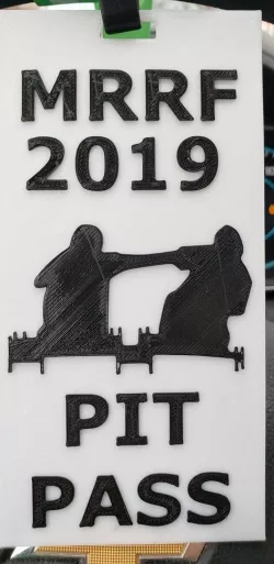 MRRF Spool Racing Pit Pass Lanyard