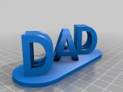 My Customized Dual Letter Blocks Illusion