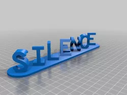 My Customized Dual Letter Blocks Illusion