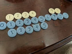 Numbered Markers - Objective Markers