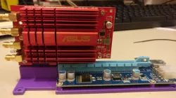 PCI-E Riser Card Mount