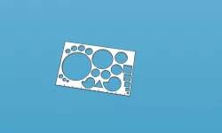 Permaculture pocket stencil template