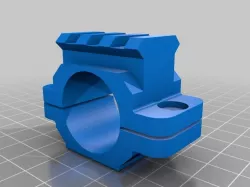 Picatinny bike mount